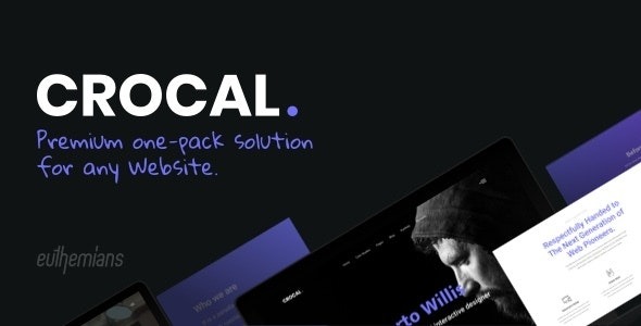 Crocal Nulled Responsive Multi-Purpose WordPress Theme Download