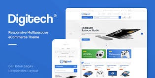 Digitech Nulled Technology Theme for WooCommerce WordPress