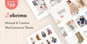 Ebrima Nulled Minimal & Creative WooCommerce WP Theme Download