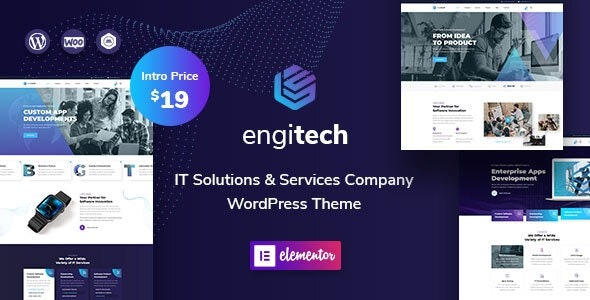 Engitech Nulled IT Solutions & Services WordPress Theme Free Download