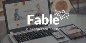 Fable Nulled Children Kindergarten WordPress Theme Download