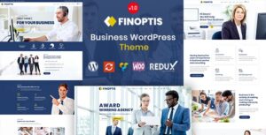 Finoptis Nulled Multipurpose Business WordPress Theme Download