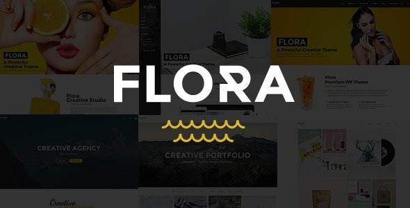 Flora Nulled Responsive Creative WordPress Theme Download