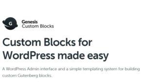 Genesis Custom Blocks Pro Nulled Download