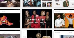 Grayson Nulled Clothing WordPress Shop Theme Download