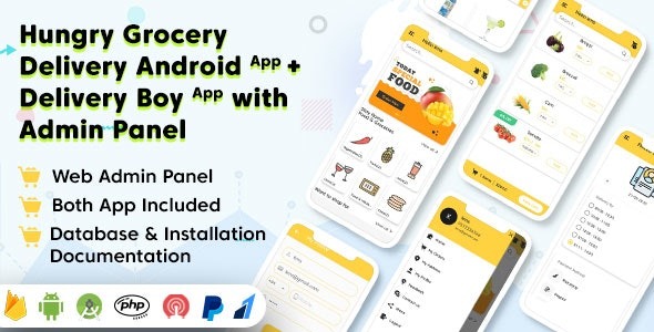 Hungry Grocery Delivery Android App Nulled Download