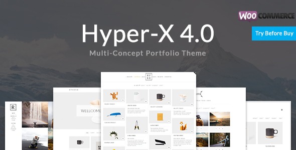 HyperX Nulled Responsive WordPress Portfolio Theme Download