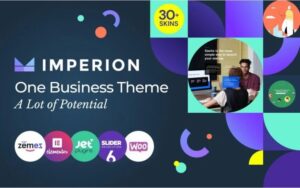 Imperion Nulled Multi-Purpose Enterprise WordPress Theme Download