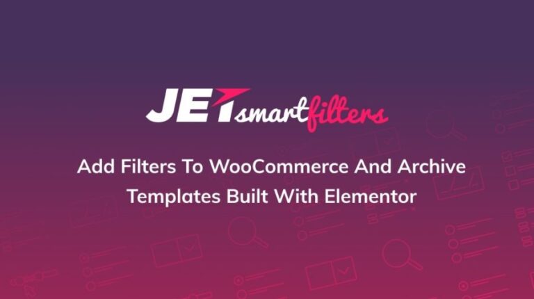 JetSmartFilters Nulled – Advanced Filters Plugin for Elementor Download