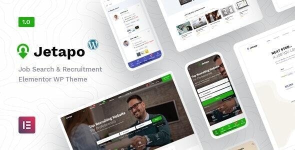 Jetapo Nulled Jobboard WordPress Theme Download