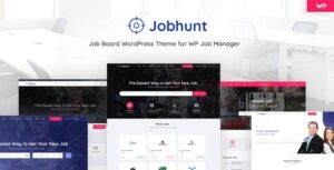 Jobhunt Nulled– Job Board WordPress theme for WP Job Manager Free Download