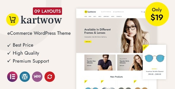 Kartwow Nulled Multipurpose WooCommerce Theme Download