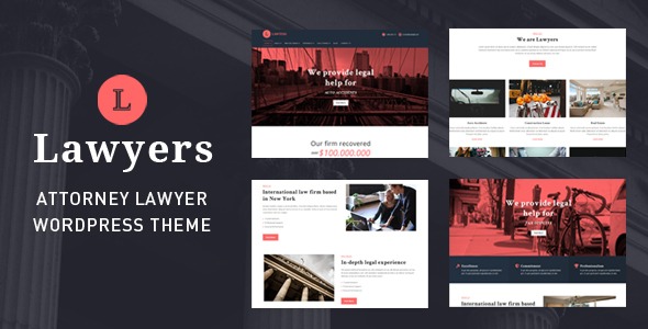 Lawyers Nulled Responsive Business WordPress Theme Download