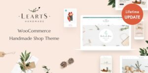 LeArts Nulled Handmade Shop WooCommerce WordPress Theme Download