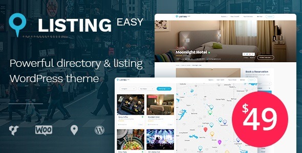 ListingEasy Nulled Directory WordPress Theme Free Download