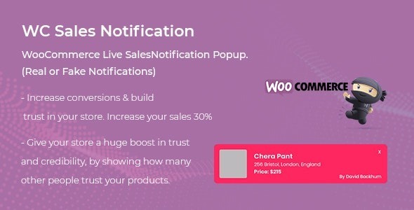 WooCommerce Live Sales Notification Pro Nulled Download
