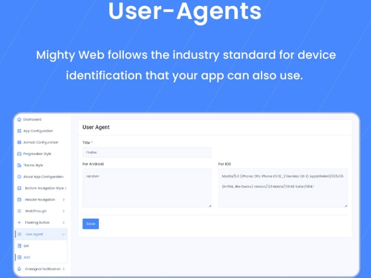 MightyWeb Flutter Webview Nulled Convert Your Website To An App + Admin Panel Download