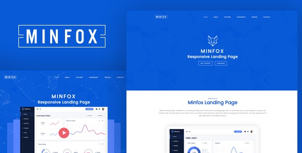 Minfox Nulled Onepage Business WordPress Theme Download