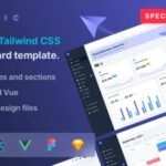 Mosaic Nulled Tailwind CSS Admin Dashboard Template Download