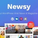 Newsy Nulled Viral News & Magazine WordPress Theme Download