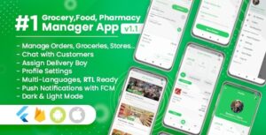 Owner Nulled – Vendor for Groceries Foods Pharmacies Stores Flutter App Downoad