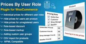 Prices By User Role Nulled WooCommerce Download
