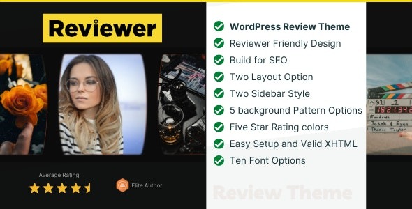 Reviewer Nulled WP Theme for Entertainment Reviews Download