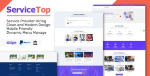 ServiceTop Nulled – Professional Service Selling Marketplace Download