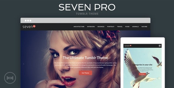 Seven Pro Tumblr Theme Nulled Download