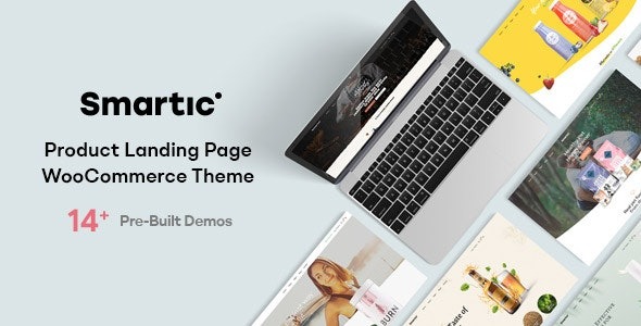 Smartic Nulled Product Landing Page WooCommerce Theme Download