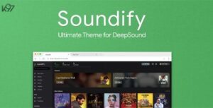Soundify Nulled – The Ultimates DeepSound Theme Download