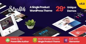 Strollik Nulled Single Product Theme Download