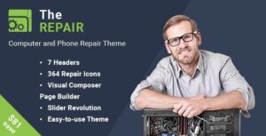 The Repair Nulled Computer and Electronic WordPress Theme Download