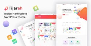 Tijarah Nulled Digital Marketplace WooCommerce Theme Download