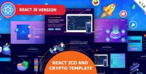 Tokyland Nulled React ICO and Crypto Template Download