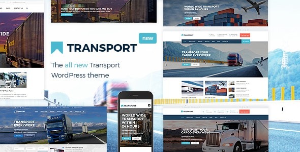 Transport Nulled WP Transportation & Logistic Theme Download