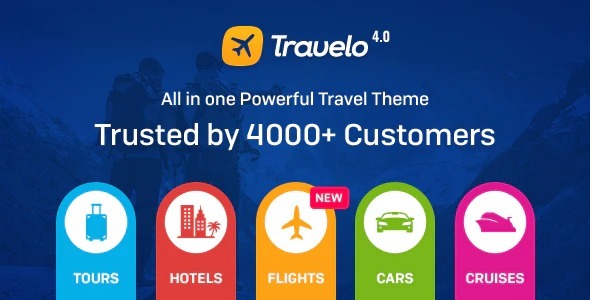 Travelo Nulled Travel/Tour Booking Responsive WordPress Theme Download