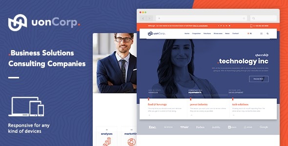 Uon Corp Nulled Company and Business Consultation WordPress Theme Download