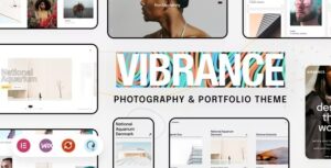 Vibrance Nulled Photography Theme Download