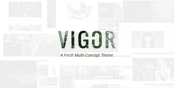 Vigor Nulled Vintage WordPress Theme Download