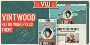 VintWood Nulled a Vintage Retro WordPress Theme Download