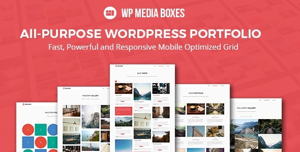 WP Media Boxes Portfolio Nulled – Responsive WordPress Grid Plugin Download