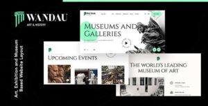 Wandau Nulled Art & History Museum WordPress Theme Download