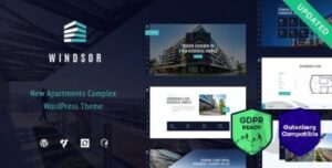 Windsor Nulled Apartment Complex Single Property WordPress Theme Download