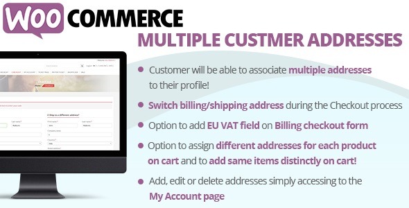 WooCommerce Multiple Customer Addresses Nulled Download