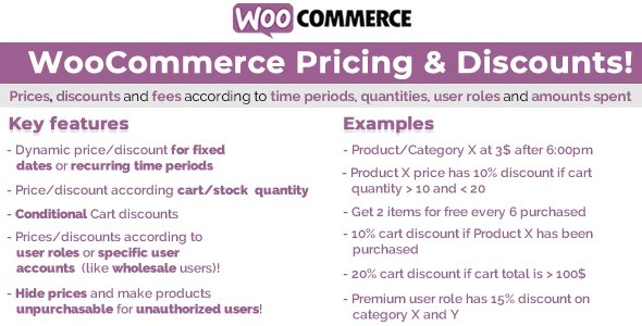 WooCommerce Pricing & Discounts Nulled Download