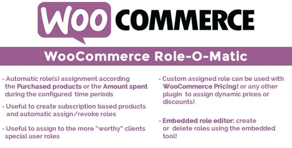 WooCommerce Role-O-Matic Nulled Download