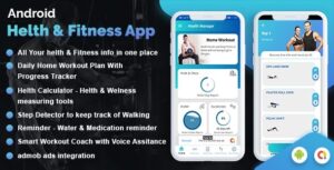 Workout Manager & Health Calculator for Fitness Nulled Water medicine reminder & pedometer Download