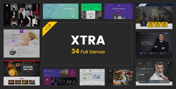 Xtra Nulled Multipurpose WordPress Theme + RTL Free Download
