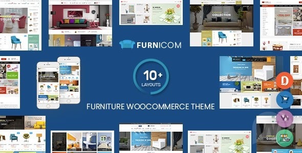 Furnicom Nulled online store template for fittings and furniture Download